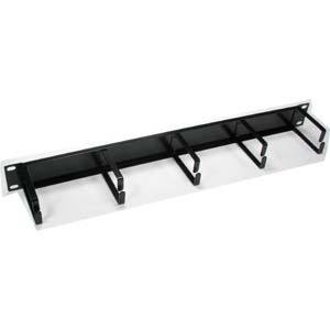 [0327311] EQUIP 19" Cable Management Panel 5 cable holders 1U Black3